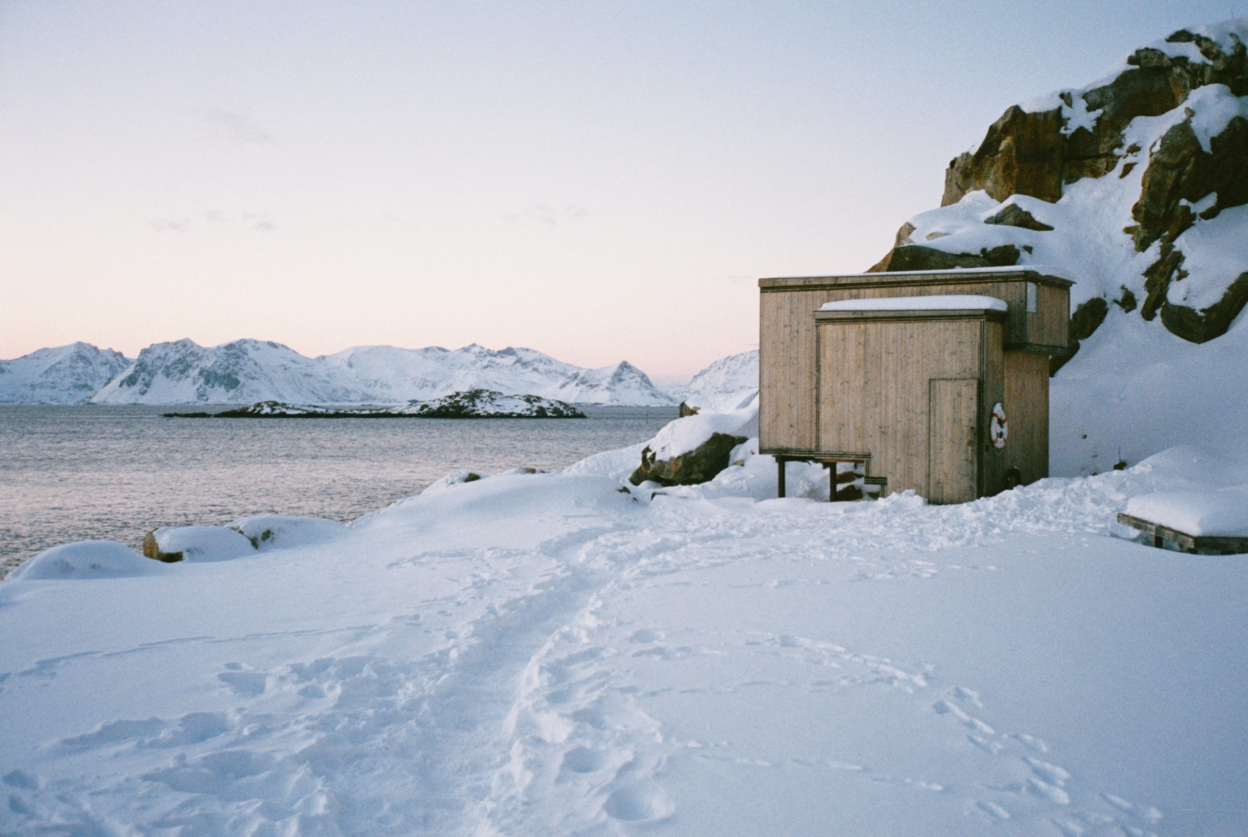 Ocen view sauna in Lofoten